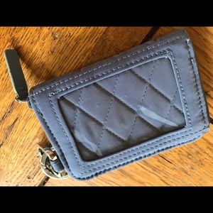 Vera Bradley larger sized id/lanyard wallet